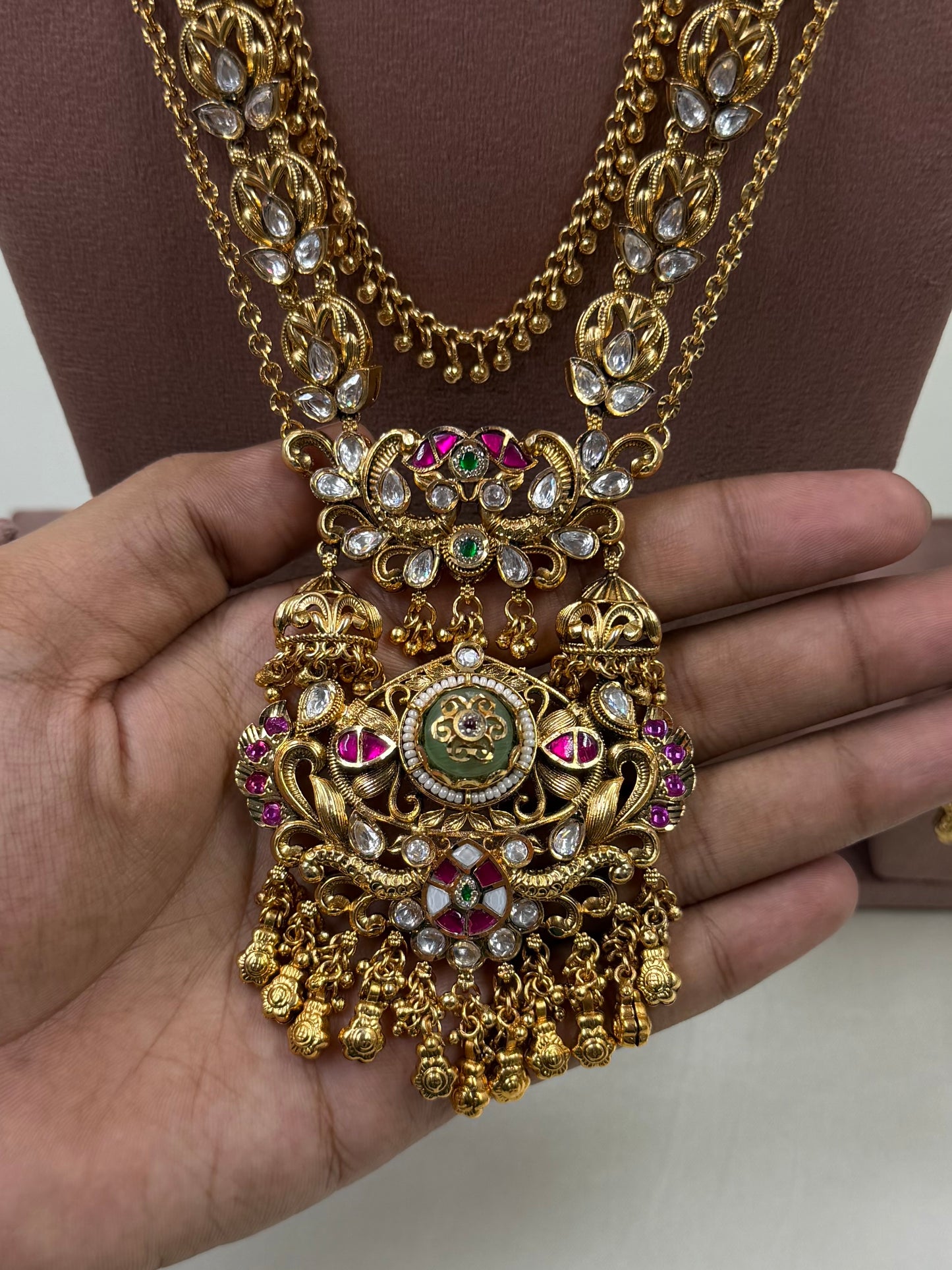Aarika Heritage Long Necklace Set