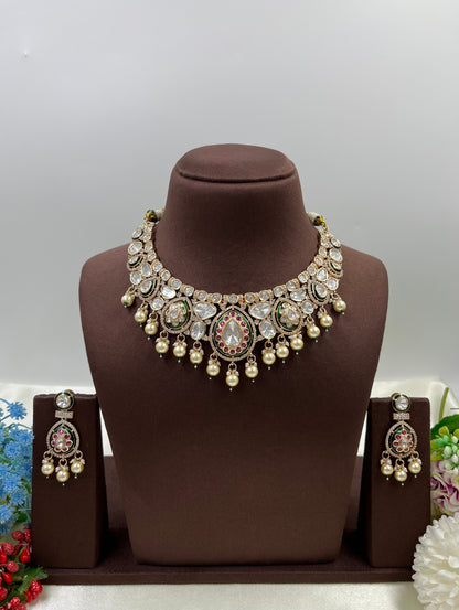 Priti Moissanite Premium Necklace