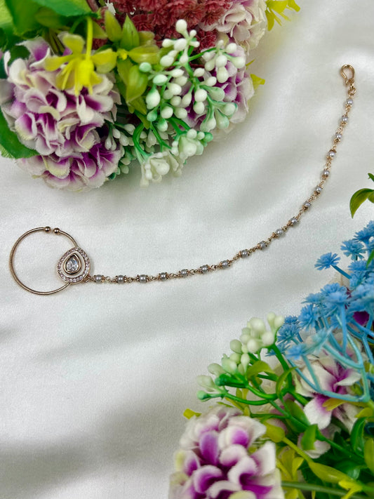 Sheetal Moissanite Nose Ring