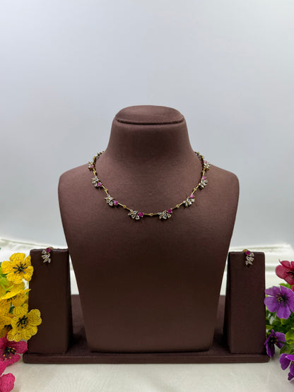 Vinita Victorian Delicate Necklace