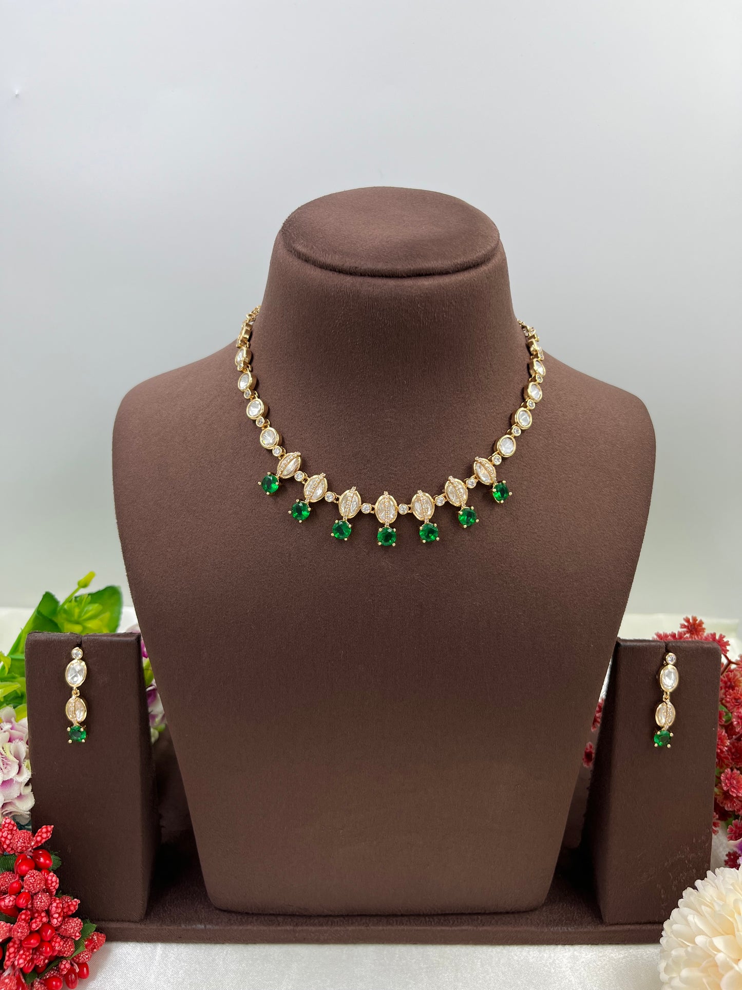 Shreya Moissanite Necklace
