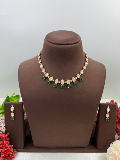 Shreya Moissanite Necklace