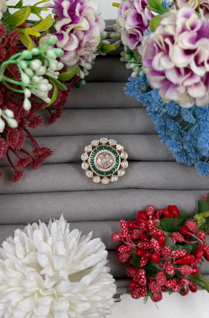 Suruchi Moissanite Ring (Adjustable)