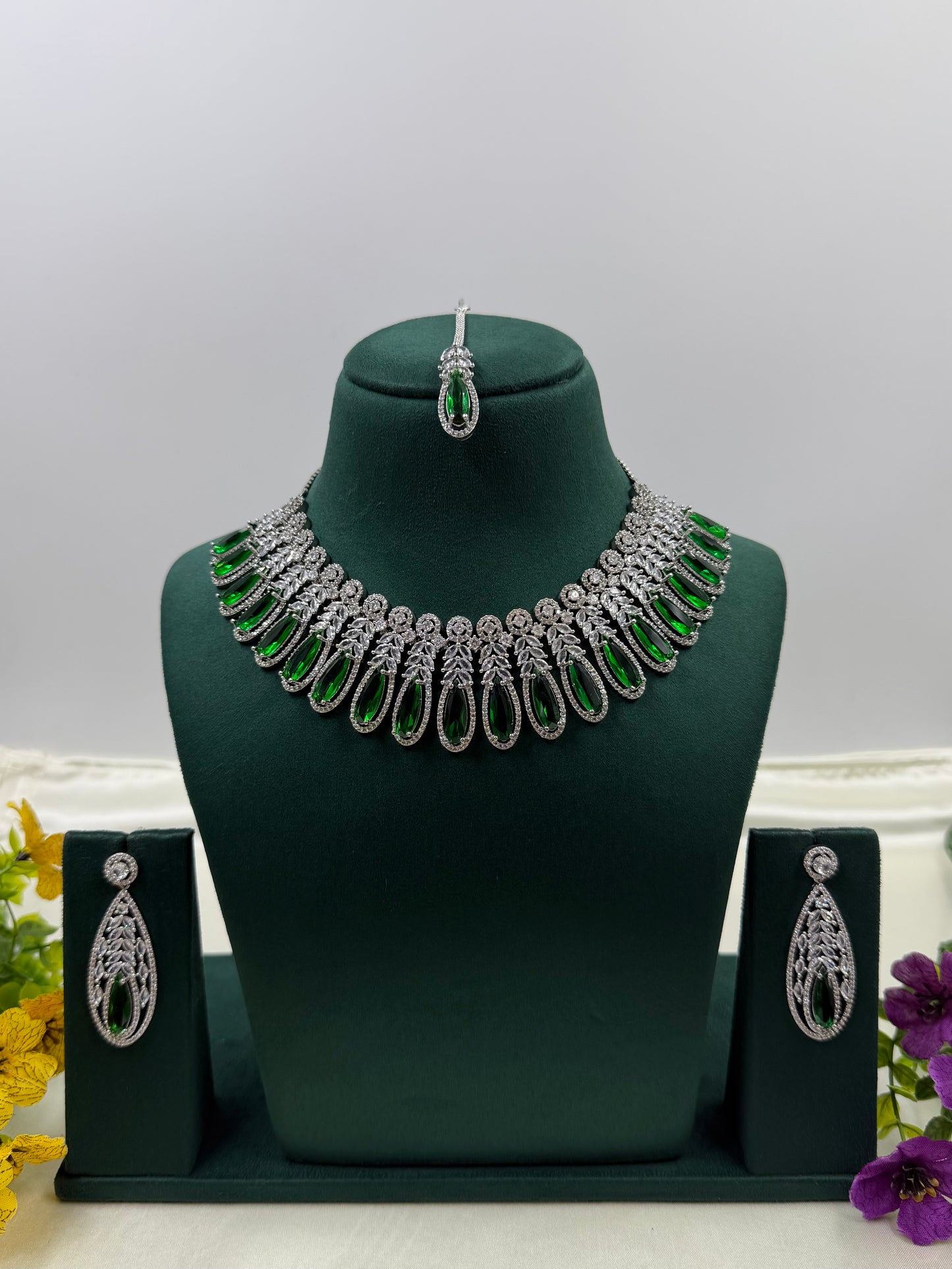 Pragya American Diamond Necklace