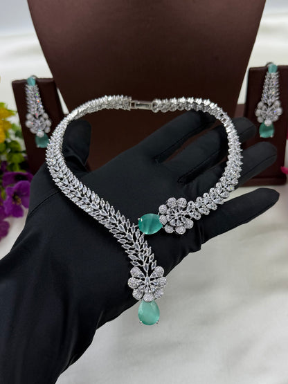 Aliya American Diamond Necklace