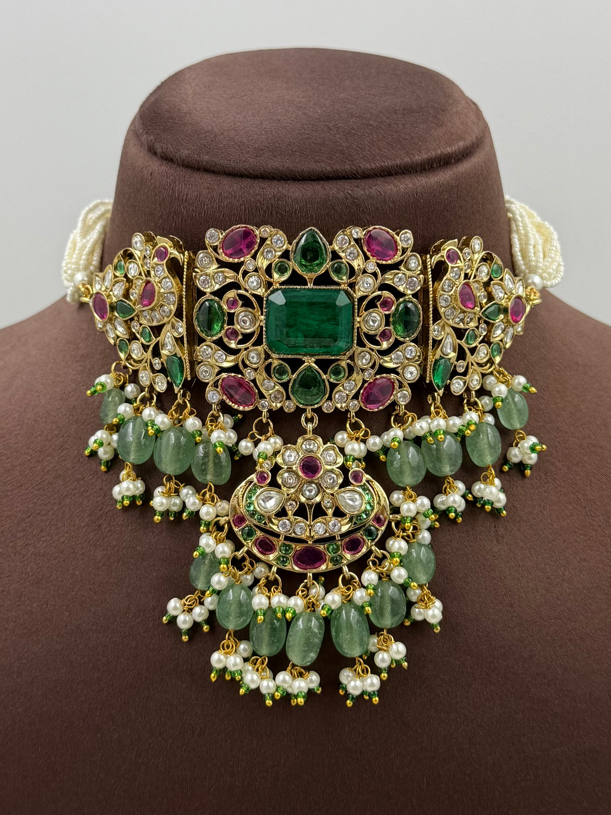 Diya Premium Traditional Choker Set