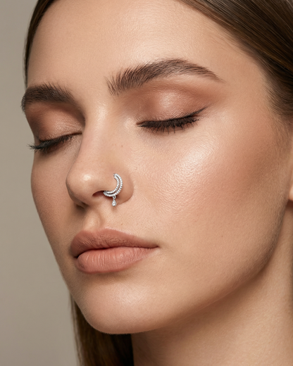Sofiya American Diamond Nose Ring