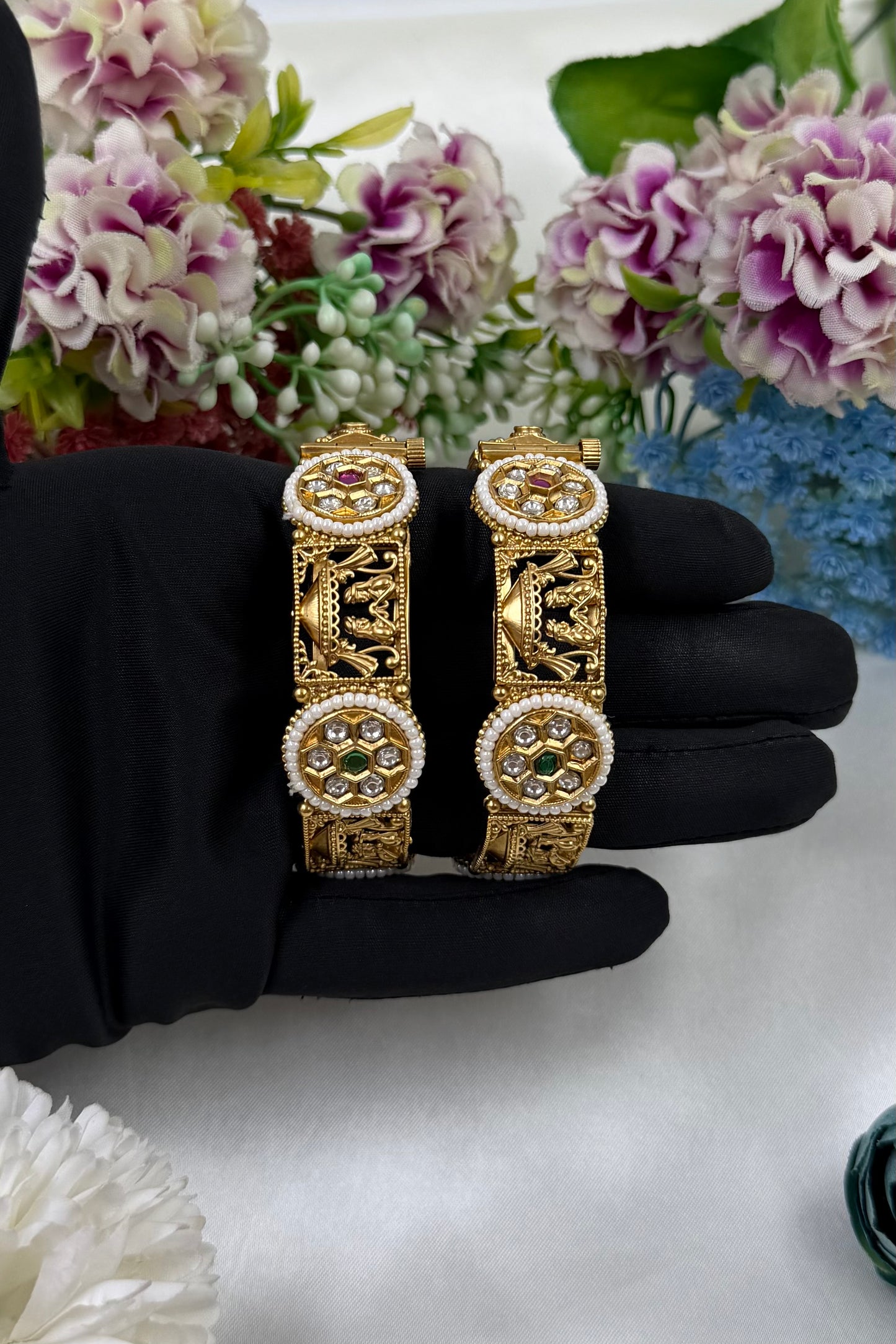 Harshita Heritage Bangles (Openable)