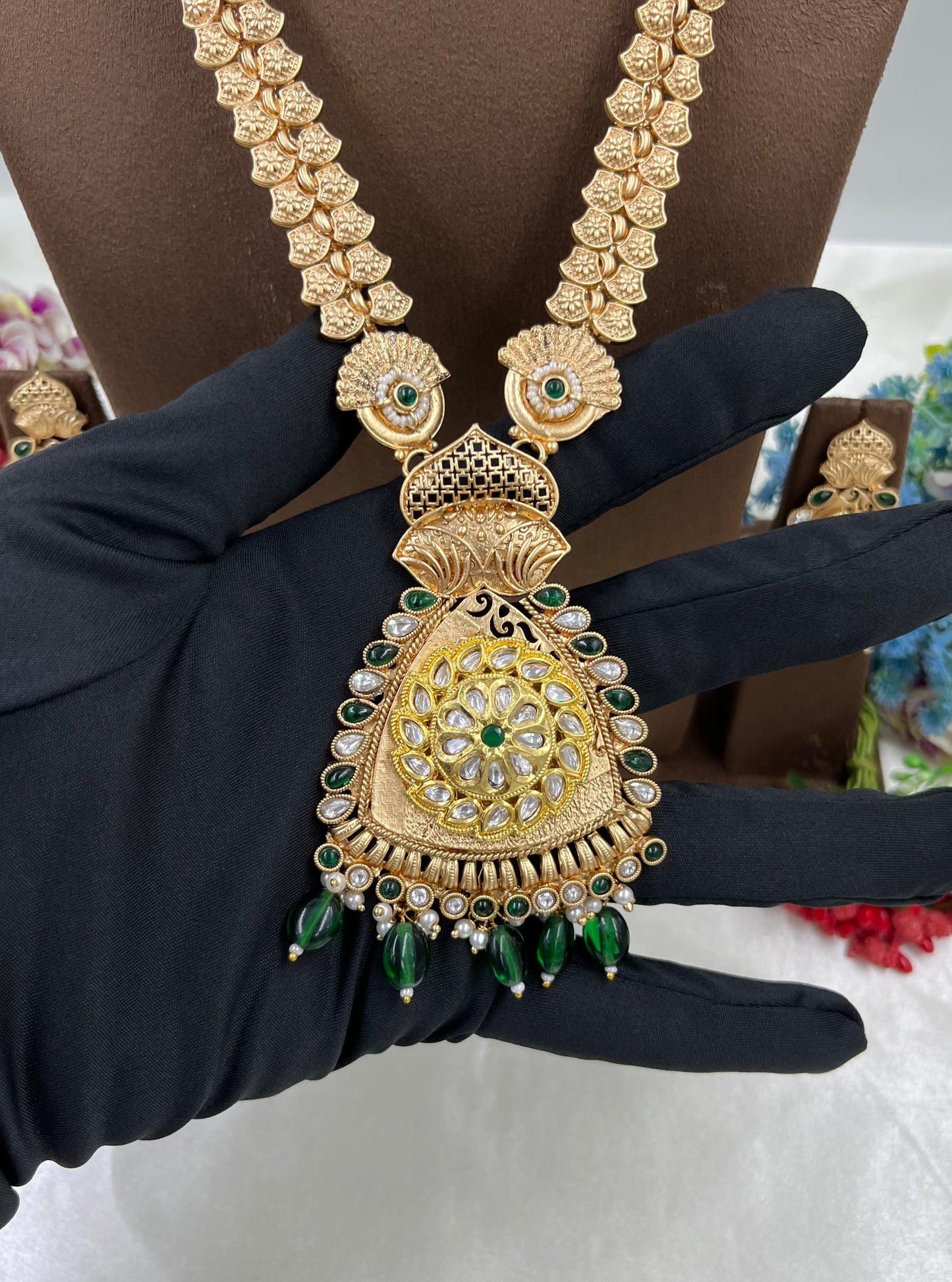 Rajwadi Long Necklace