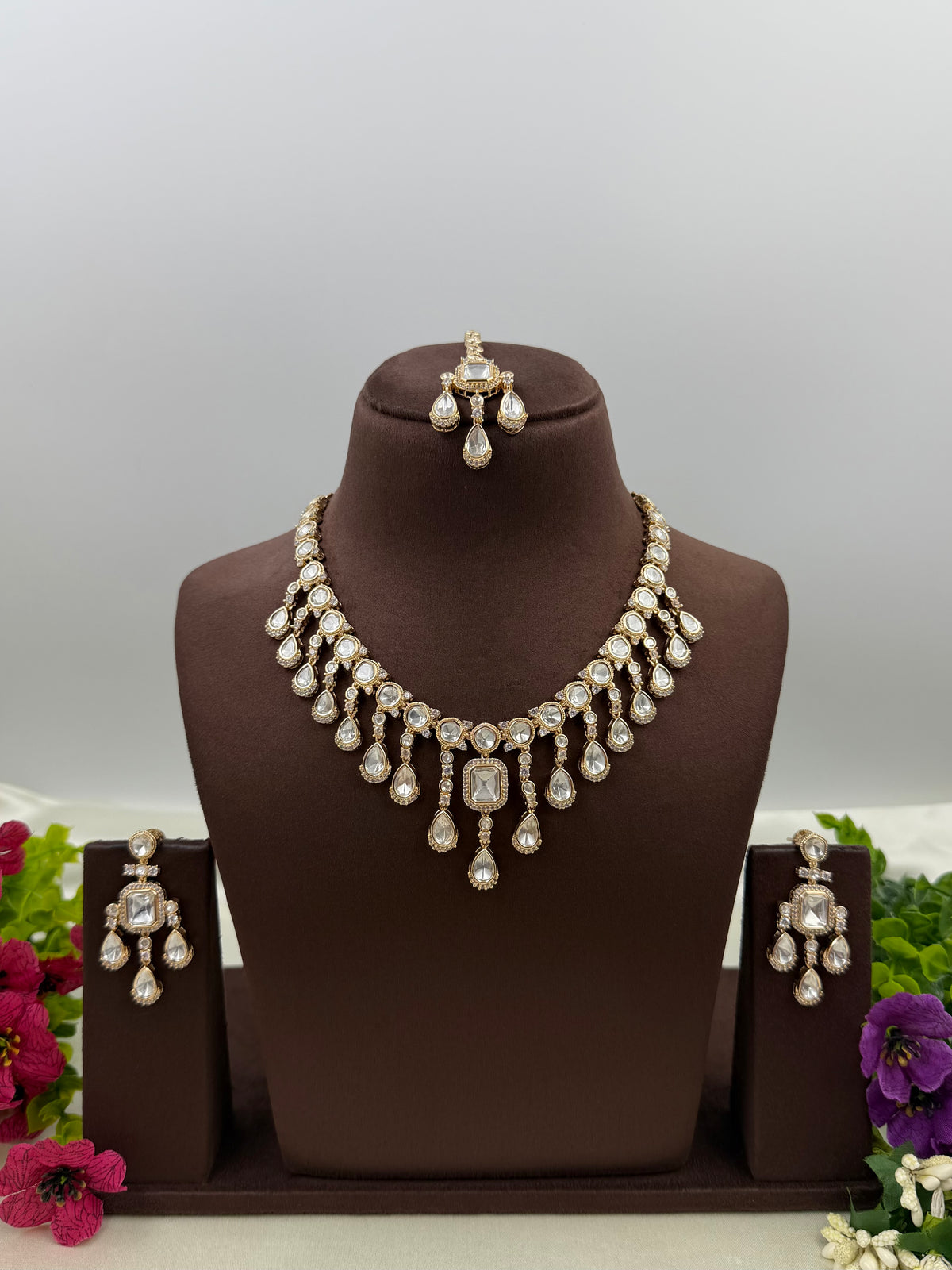 Samrudhi Premium Moissanite Necklace