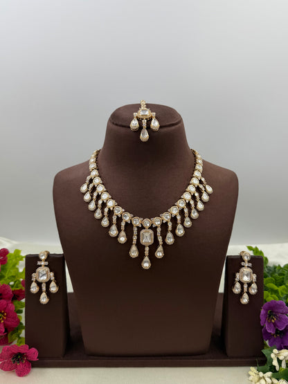 Samrudhi Premium Moissanite Necklace