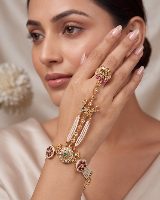 Shweta Heritage Hath Panja (One Pis)