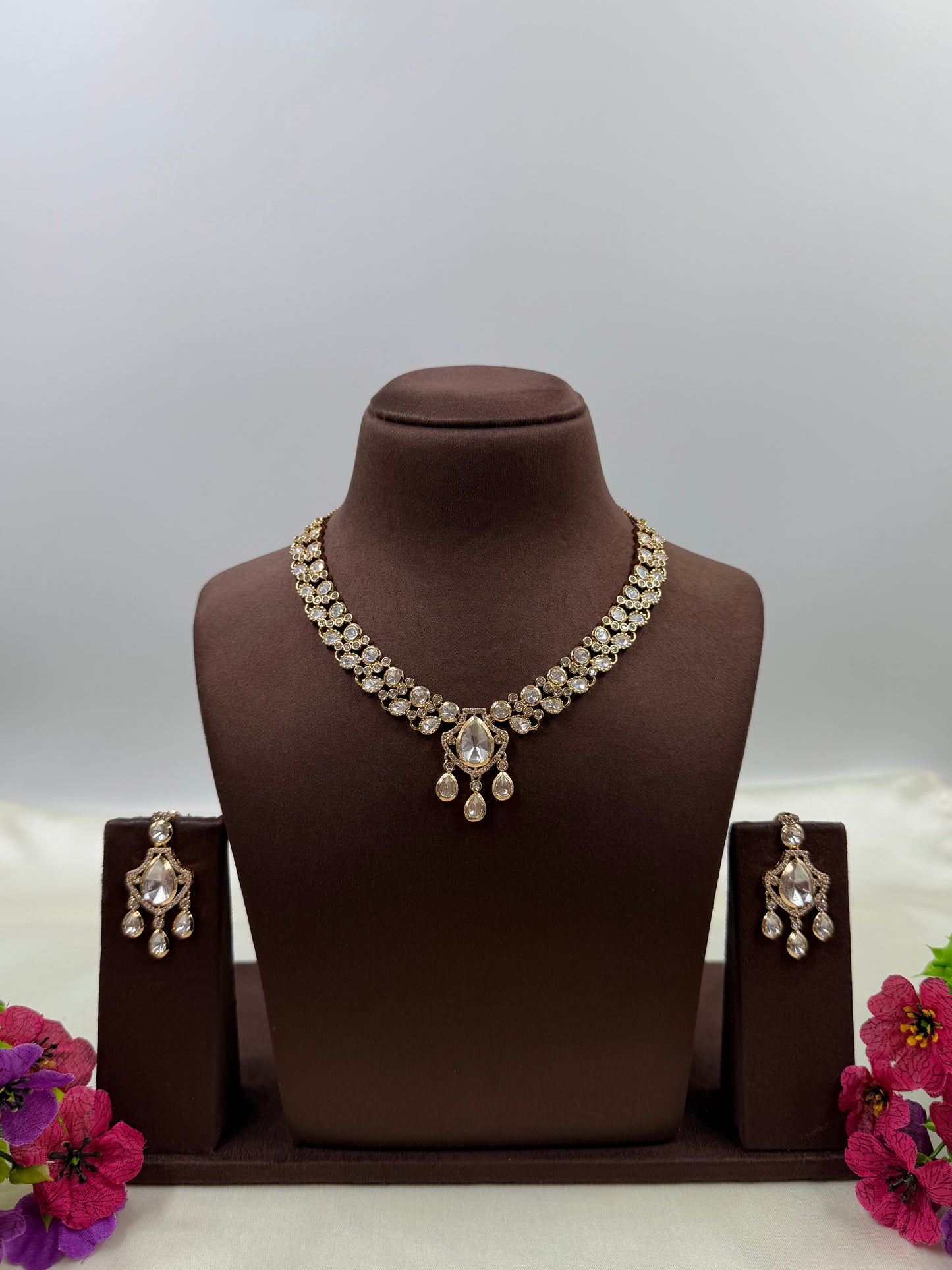 Mamta Moissanite Delicate Necklace