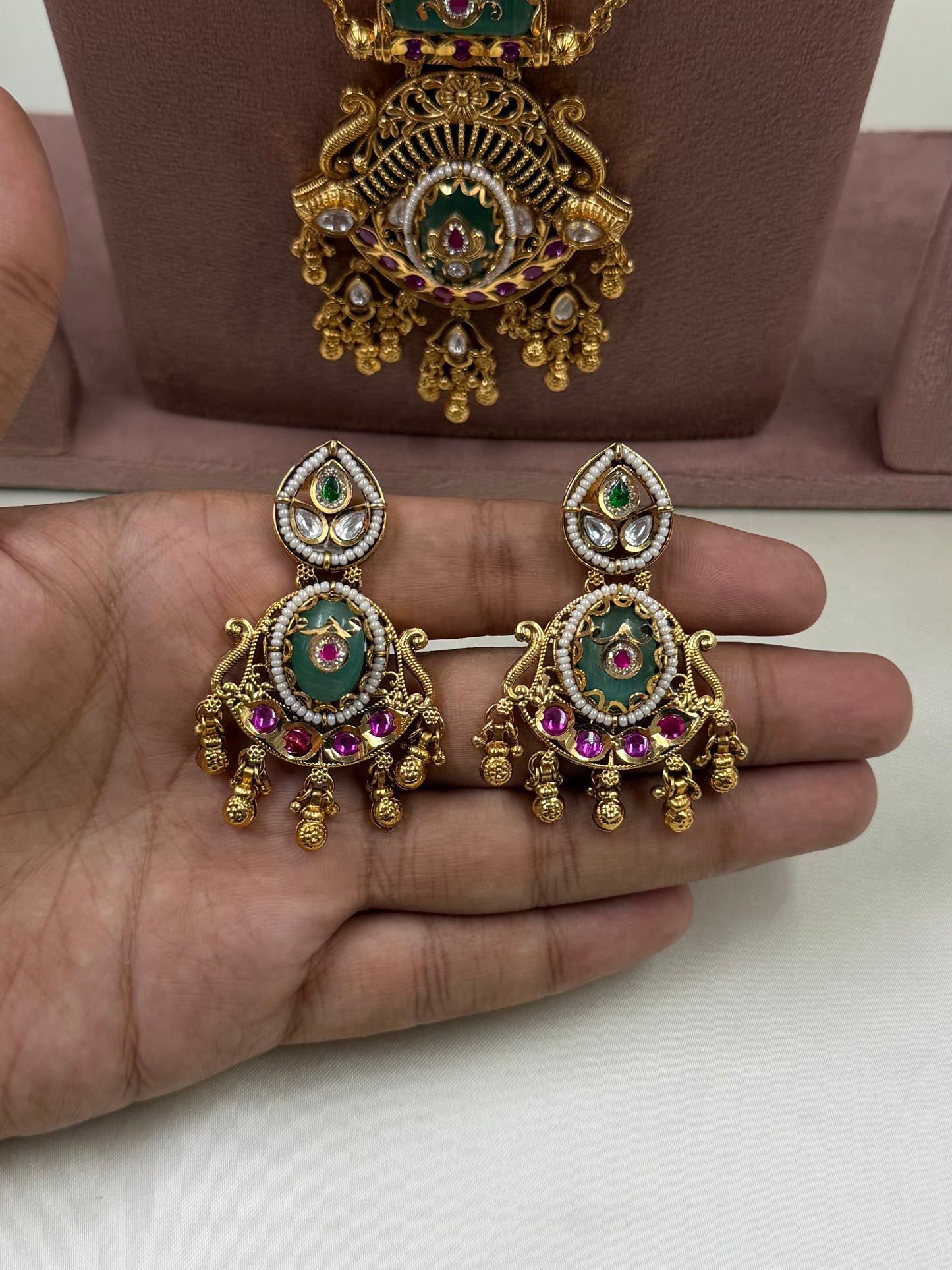 Charita Heritage Long Necklace Set
