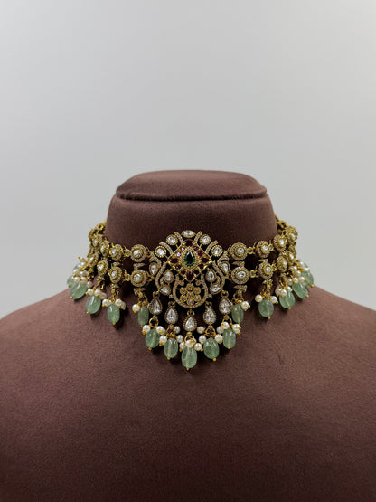 Alicia Victorian Traditional Choker Necklace