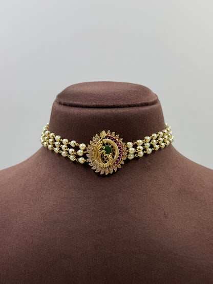 Lalita Victorian Traditional Choker Necklace