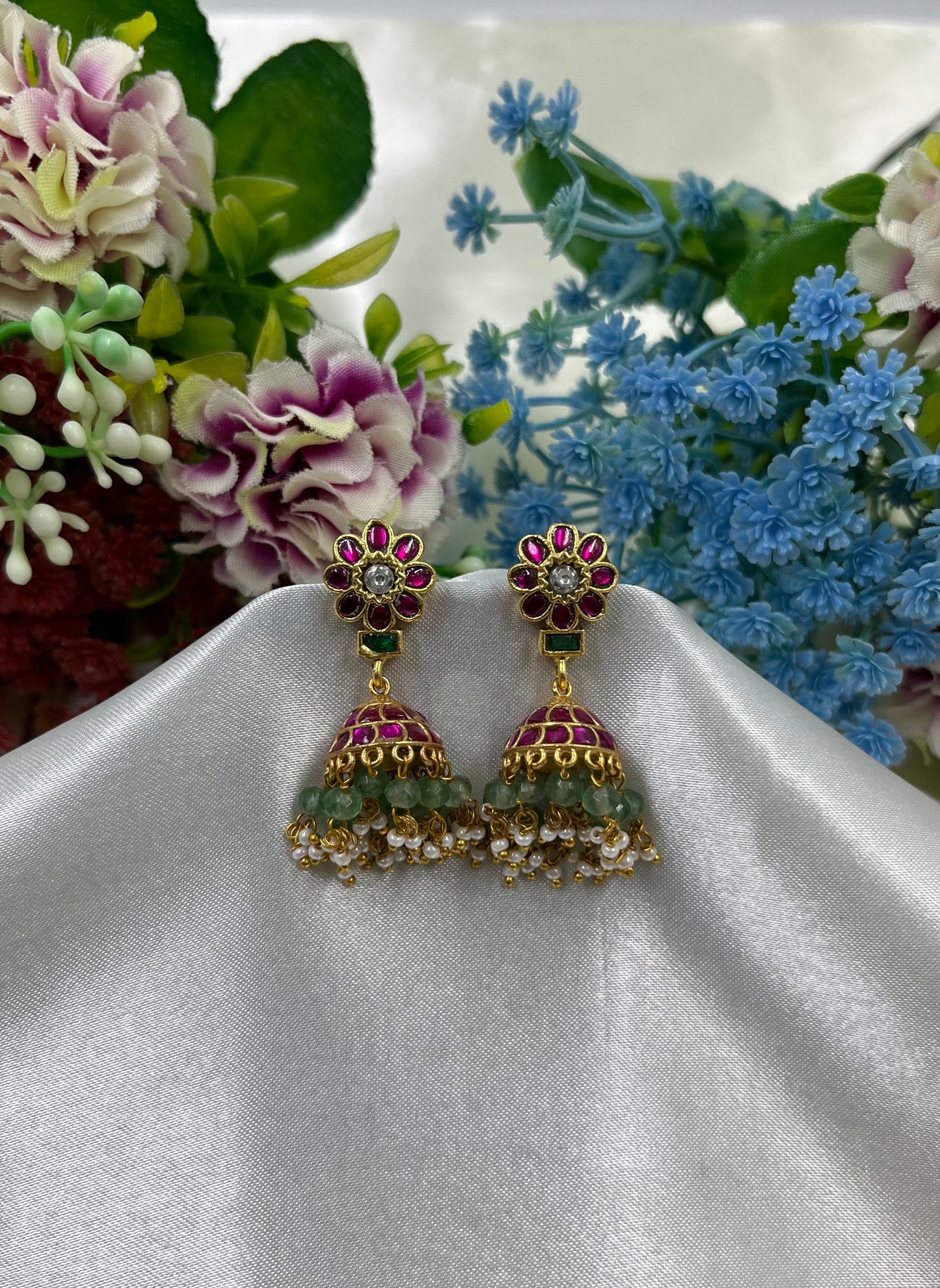 Padma Jadau Pachi Kundan Jumka