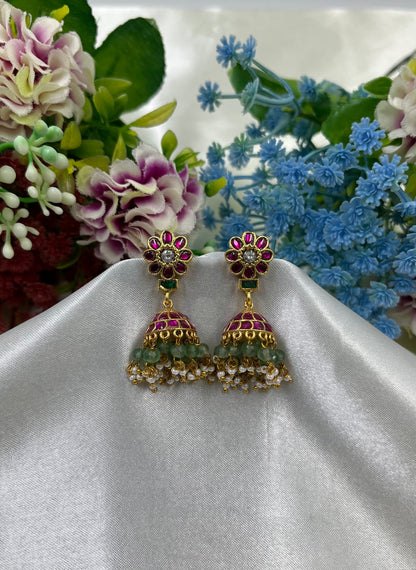 Padma Jadau Pachi Kundan Jumka