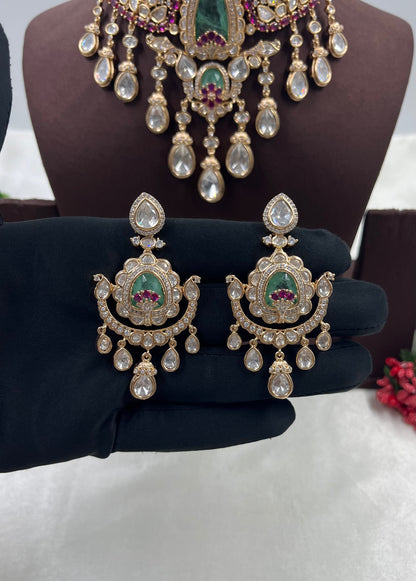 Sachi Moissanite Premium Choker Necklace