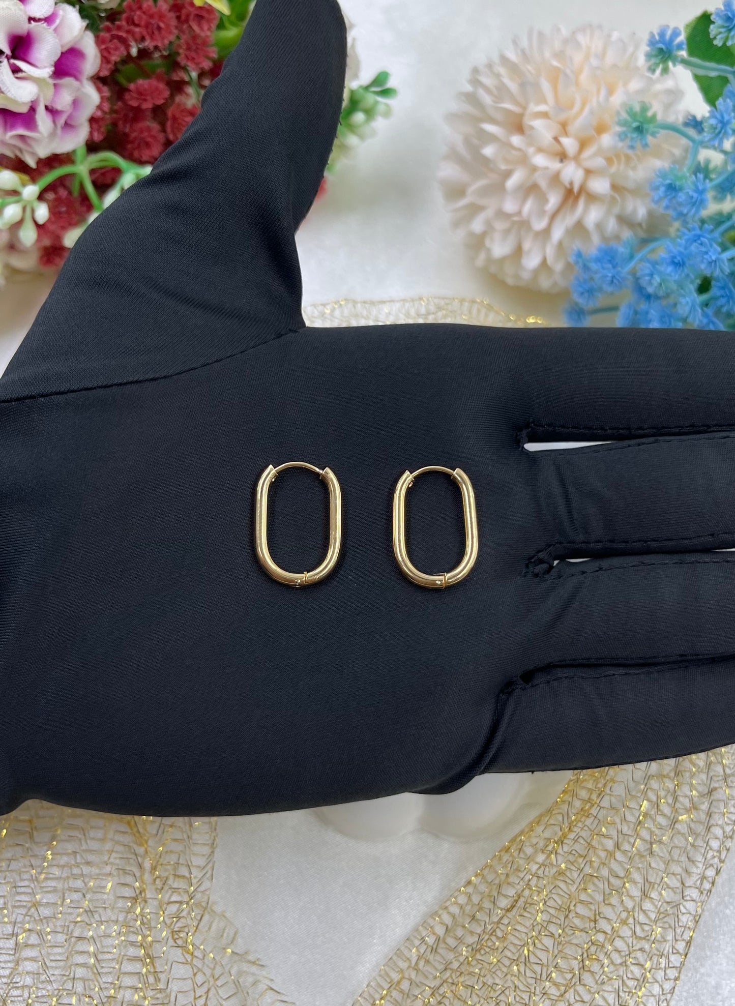 Dianna Gold Plated Earing