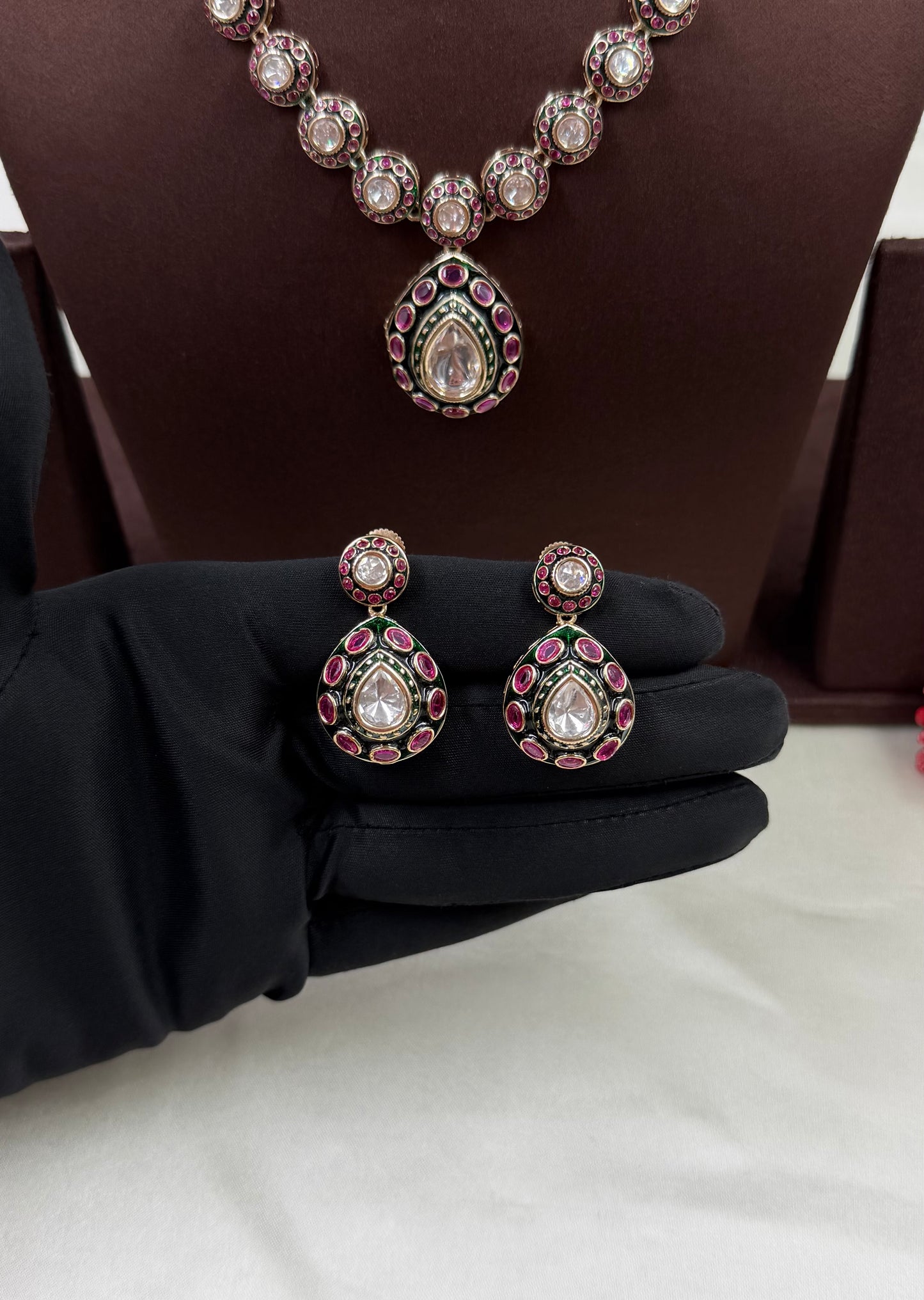 Sanchita Moissanite Delicate Necklace