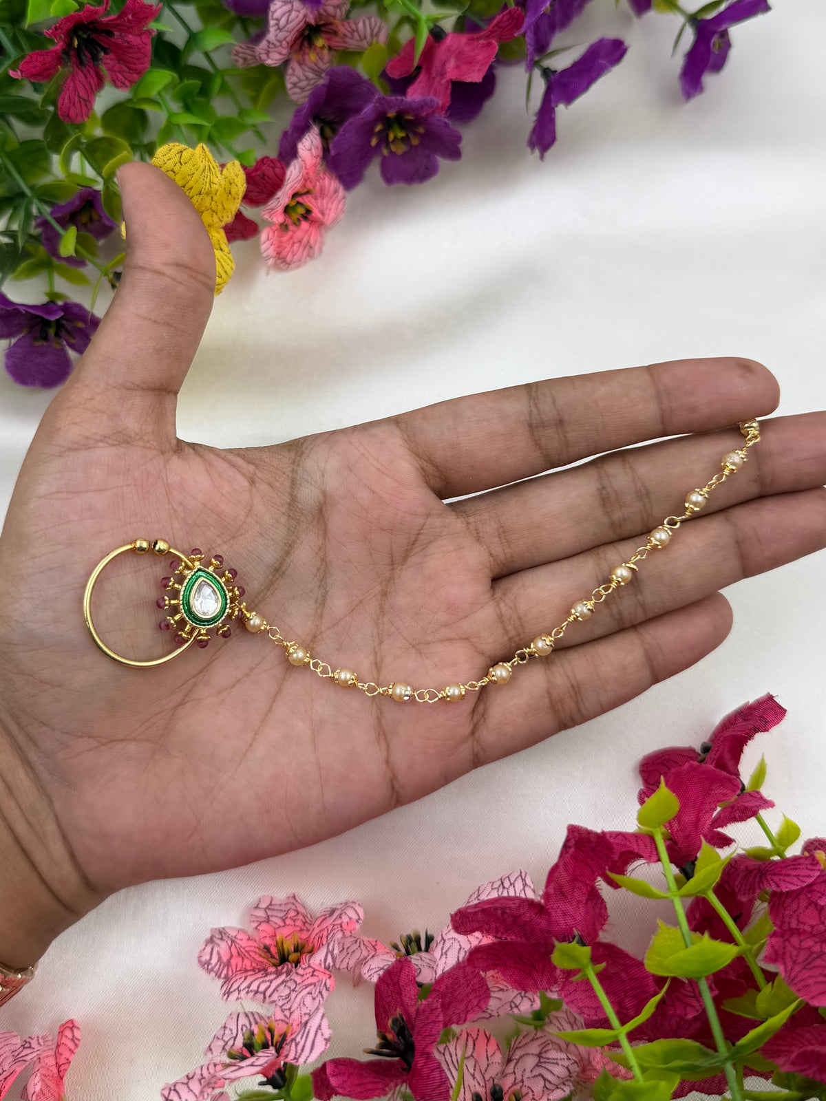 Mahima Traditional Indian Nose Ring
