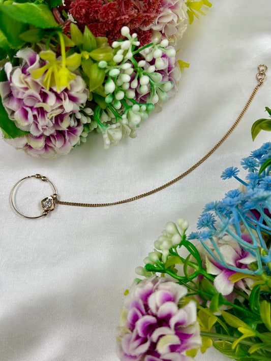 Nisha Moissanite Nose Ring
