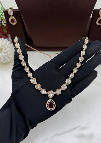 Nita Moissanite Delicate Necklace