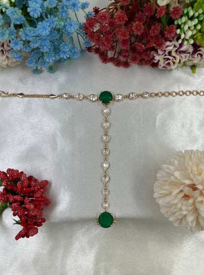 Vastra Moissanite Premium Hath Panja (One pis)