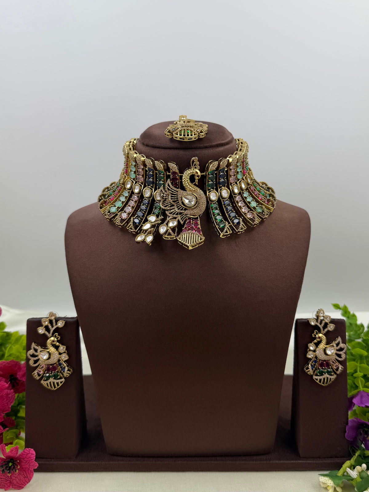 Valentina Victorian Choker Necklace Set