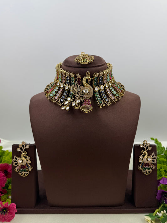 Valentina Victorian Choker Necklace Set