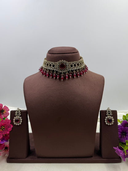 Lata Victorian Choker Necklace