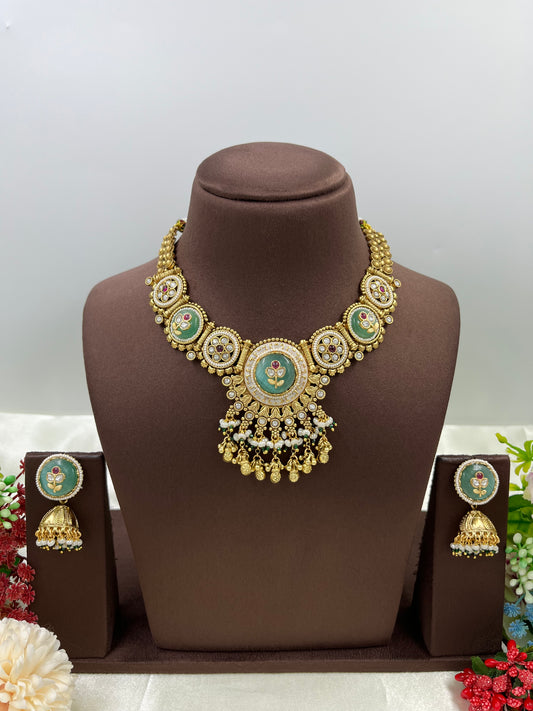 Nisha Heritage Rajwadi Necklace
