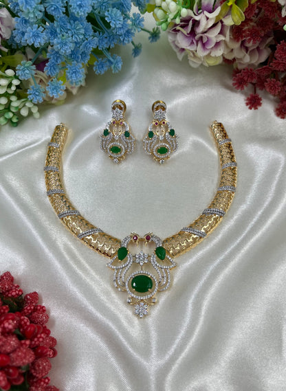 Gowri Traditional Micro Gold Necklace