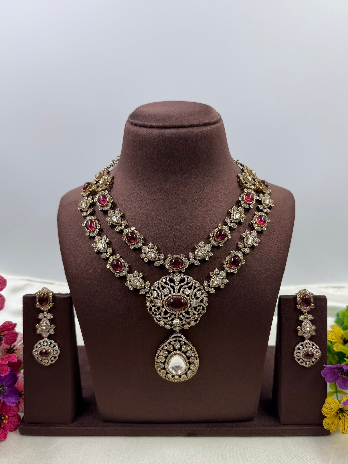 Prajakta Victorian Necklace Sets