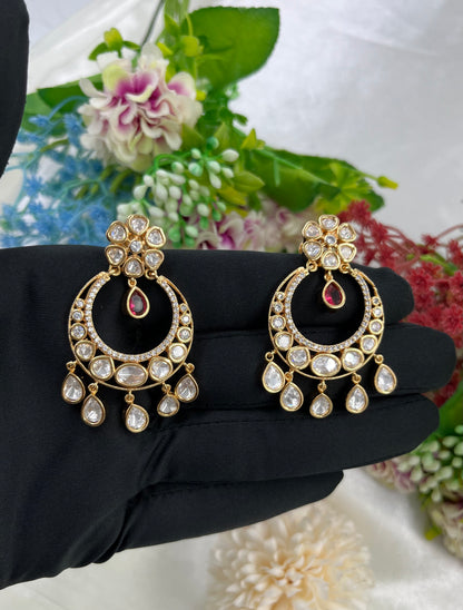 Zoey Moissanite Earing