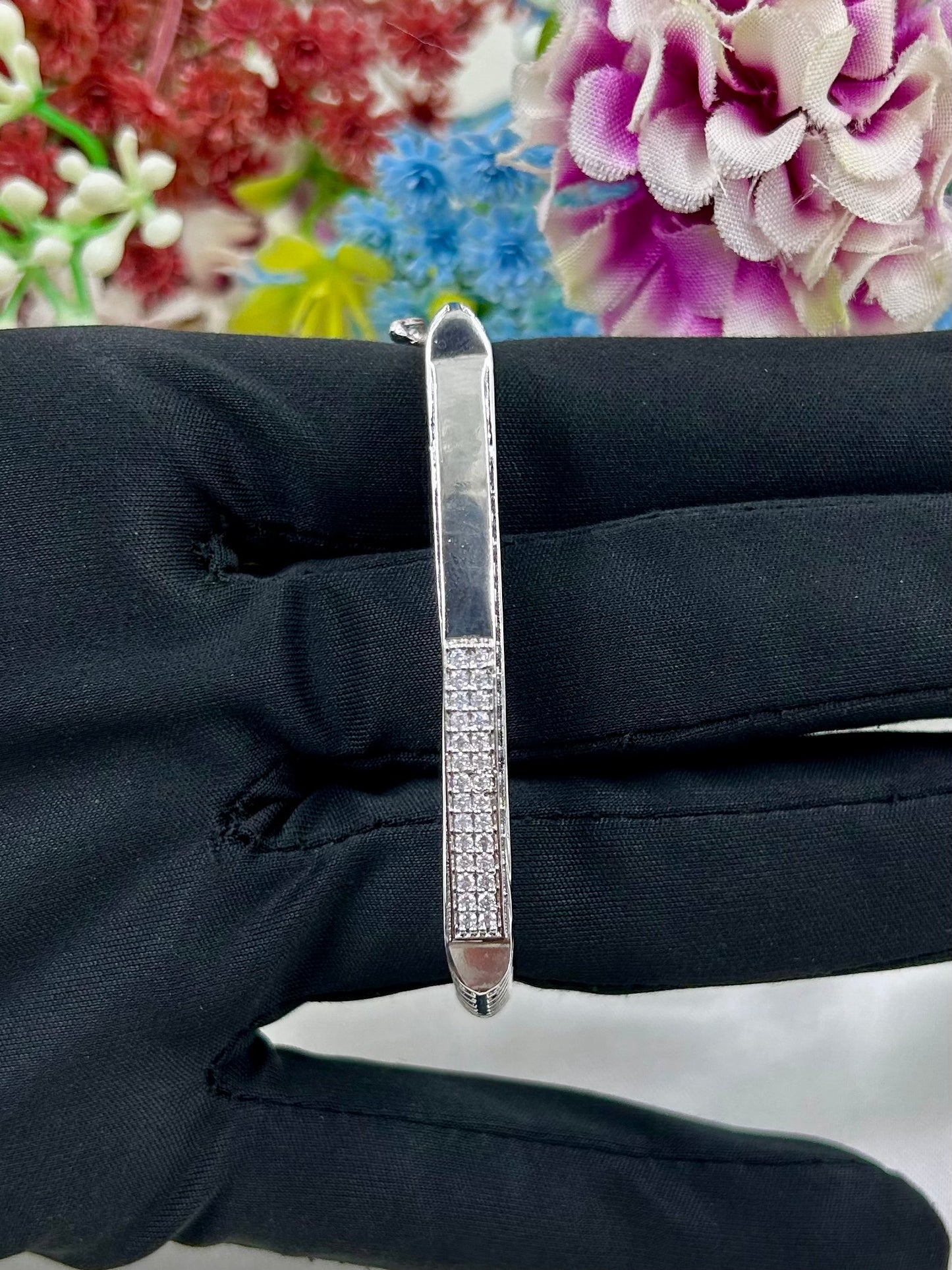 Aliya American Diamond Bracelet (Openable)