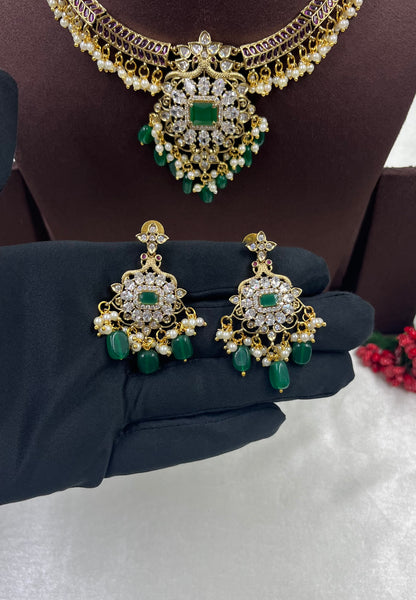 Malini Traditional Victorian Necklace