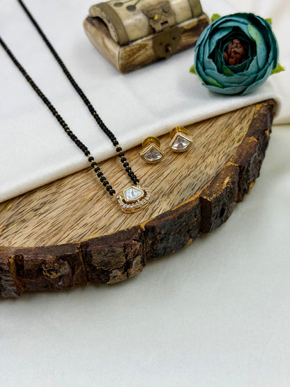 Aahana Moissanite Mangalsutra
