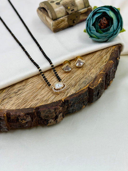 Aahana Moissanite Mangalsutra