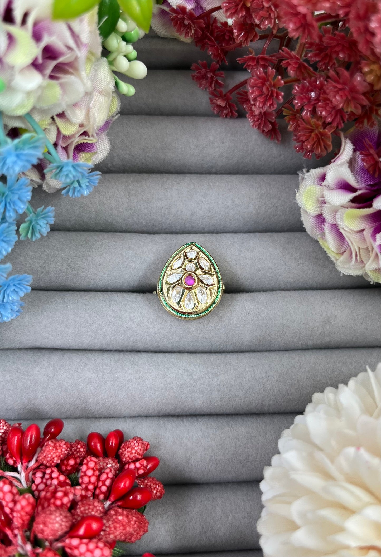 Namita Moissanite Ring