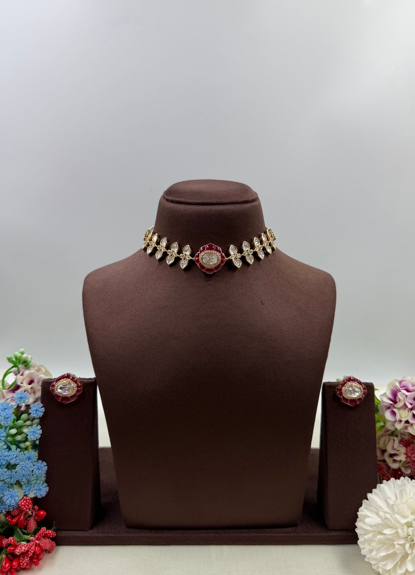 Bhumi Moissanite Choker Necklace