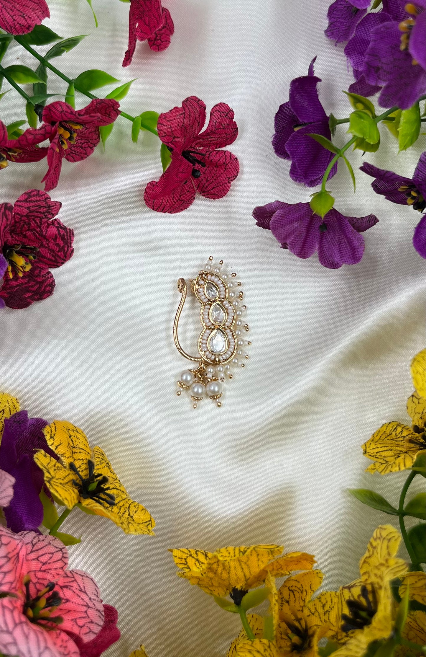 Eesha Moissanite Nose Ring
