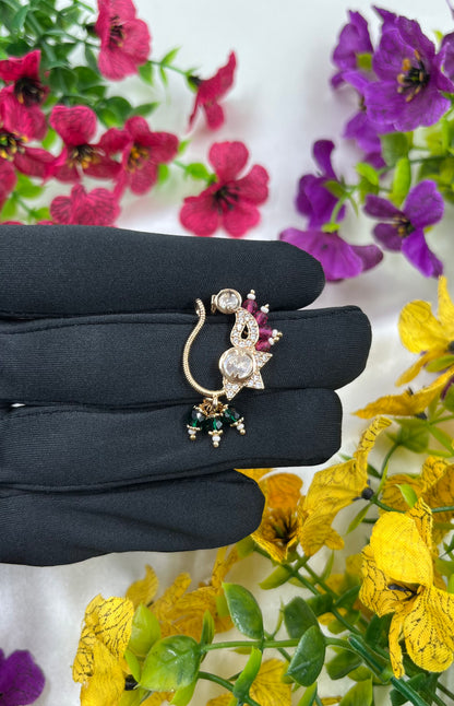 Anjana Moissanite Nose Ring