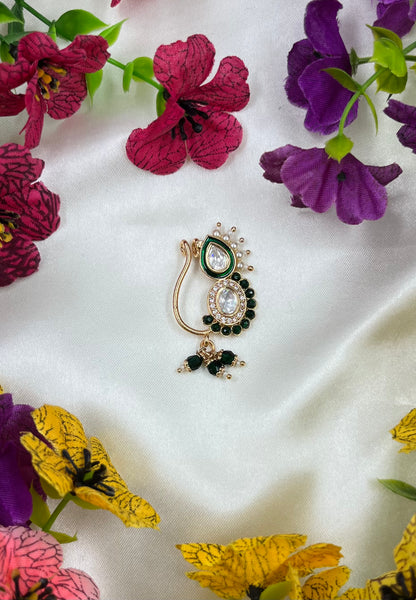 Usha Moissanite Nose Ring