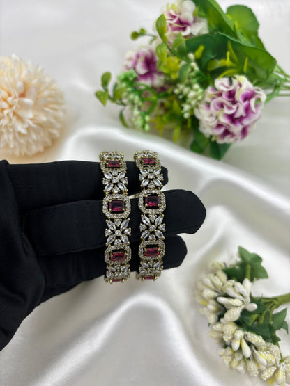 Kira Premium Victorian Bangles