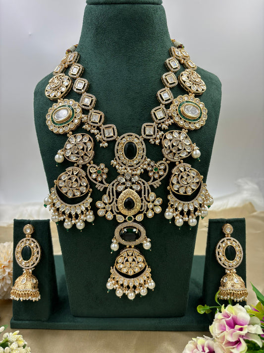 Erra Premium Moissanite Long Bridal set