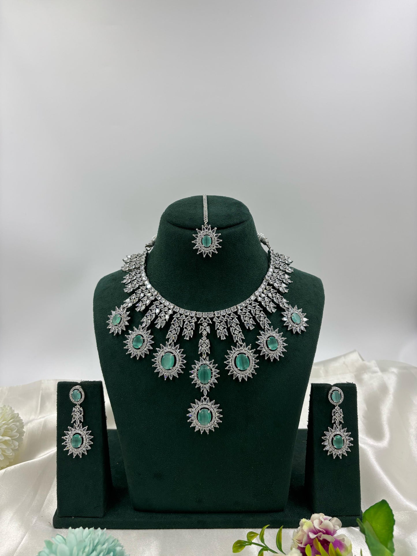 American Star Drop Necklace set