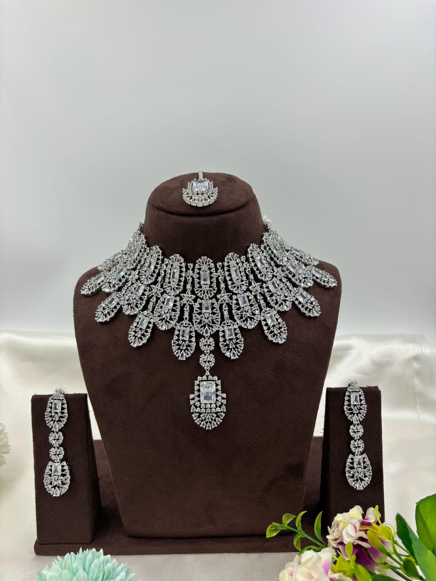Kiara CZ Necklace set