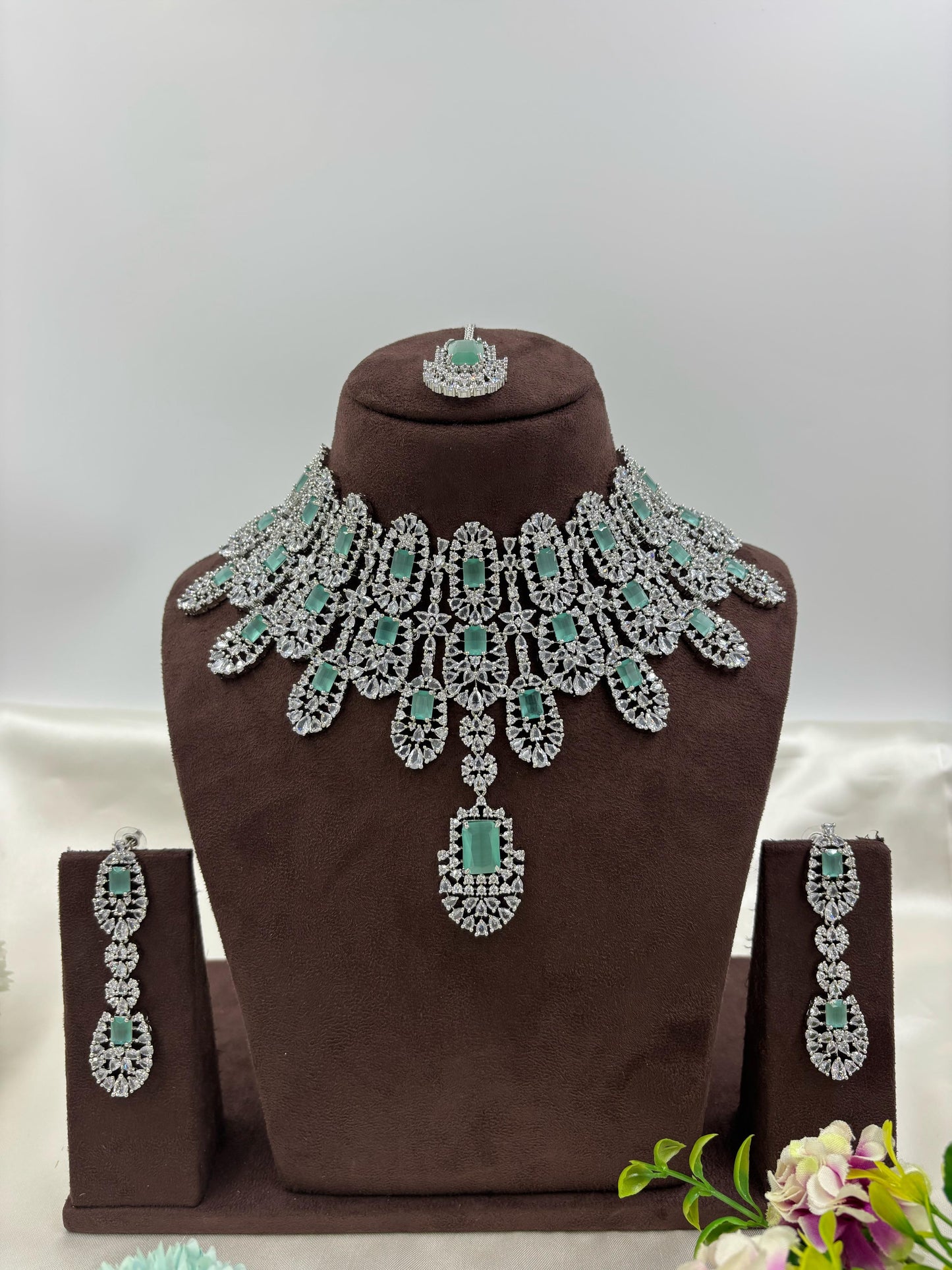 Kiara CZ Necklace set